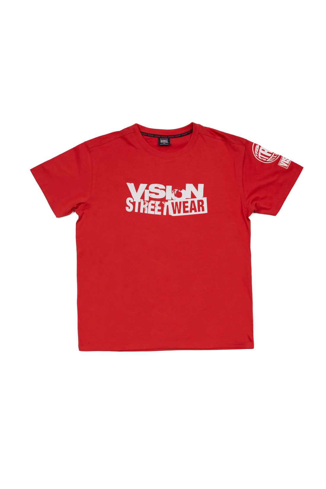 Vision Street Wear Team Logo T-Shirt Red