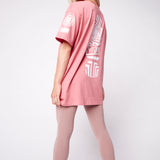 Vision Street Wear Team Logo T-Shirt Dusty Rose