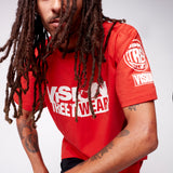 Vision Street Wear Team Logo T-Shirt Red