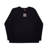 Vision Street Wear Long Sleeves Iconic Logo T-Shirt Black