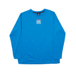 Vision Street Wear Long Sleeves Iconic Logo T-Shirt Blue