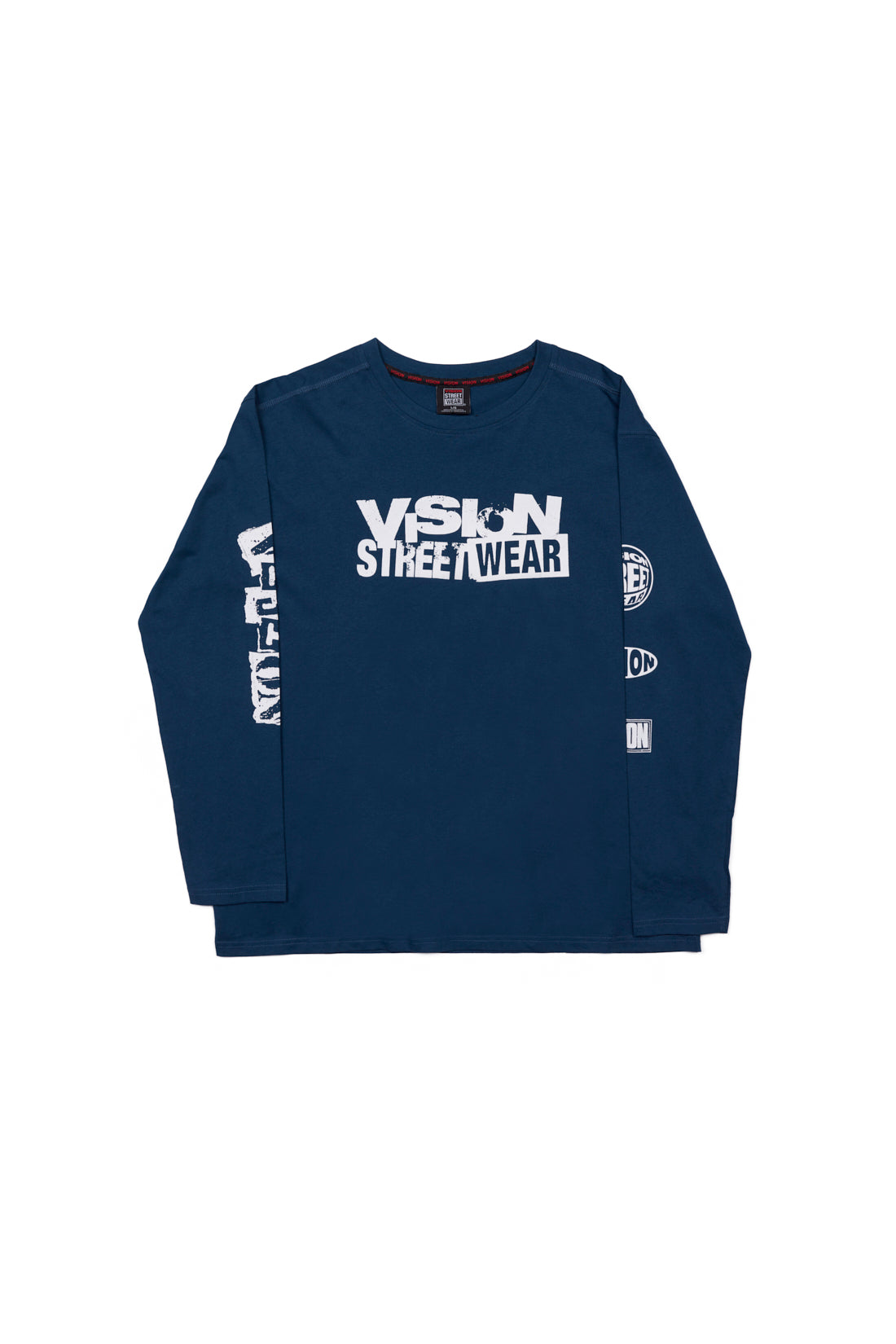 Vision Street Wear Team Logo T-Shirt Navy