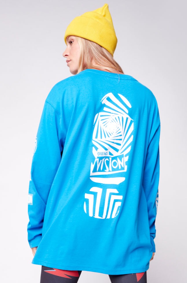 Vision Street Wear Team Logo T-Shirt Blue