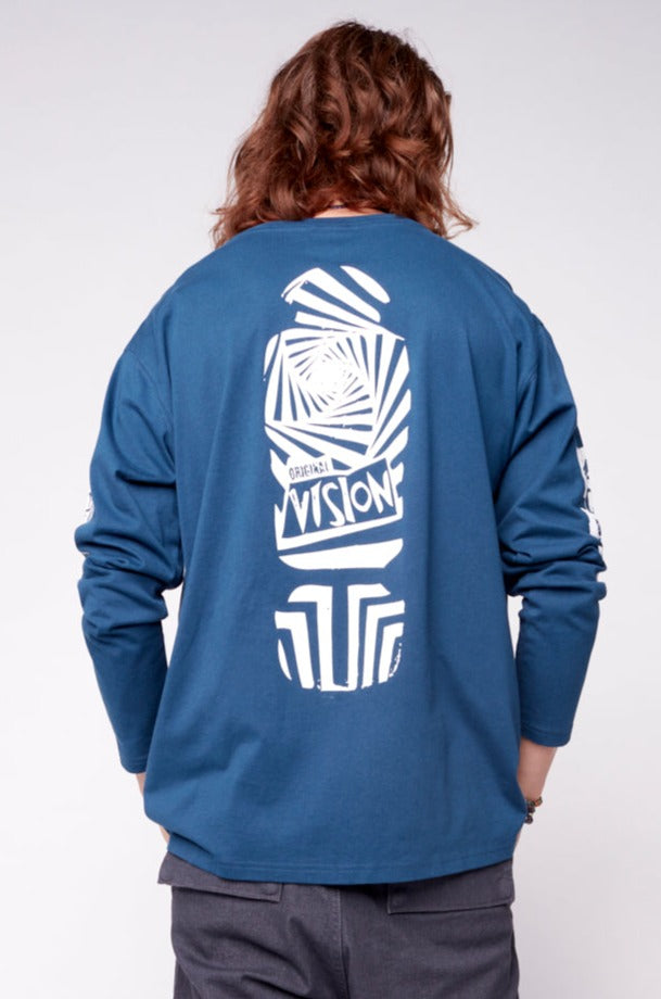 Vision Street Wear Team Logo T-Shirt Navy