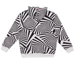 Vision Street Wear Aop Spirals Print Hoodie Black