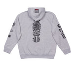 Vision Street Wear Team Logo Hoodie Heather Grey