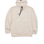 Vision Street Wear Front Embroided Logo Hoodie Bone