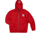 Vision Street Wear Small Logo Print Hoodie Red