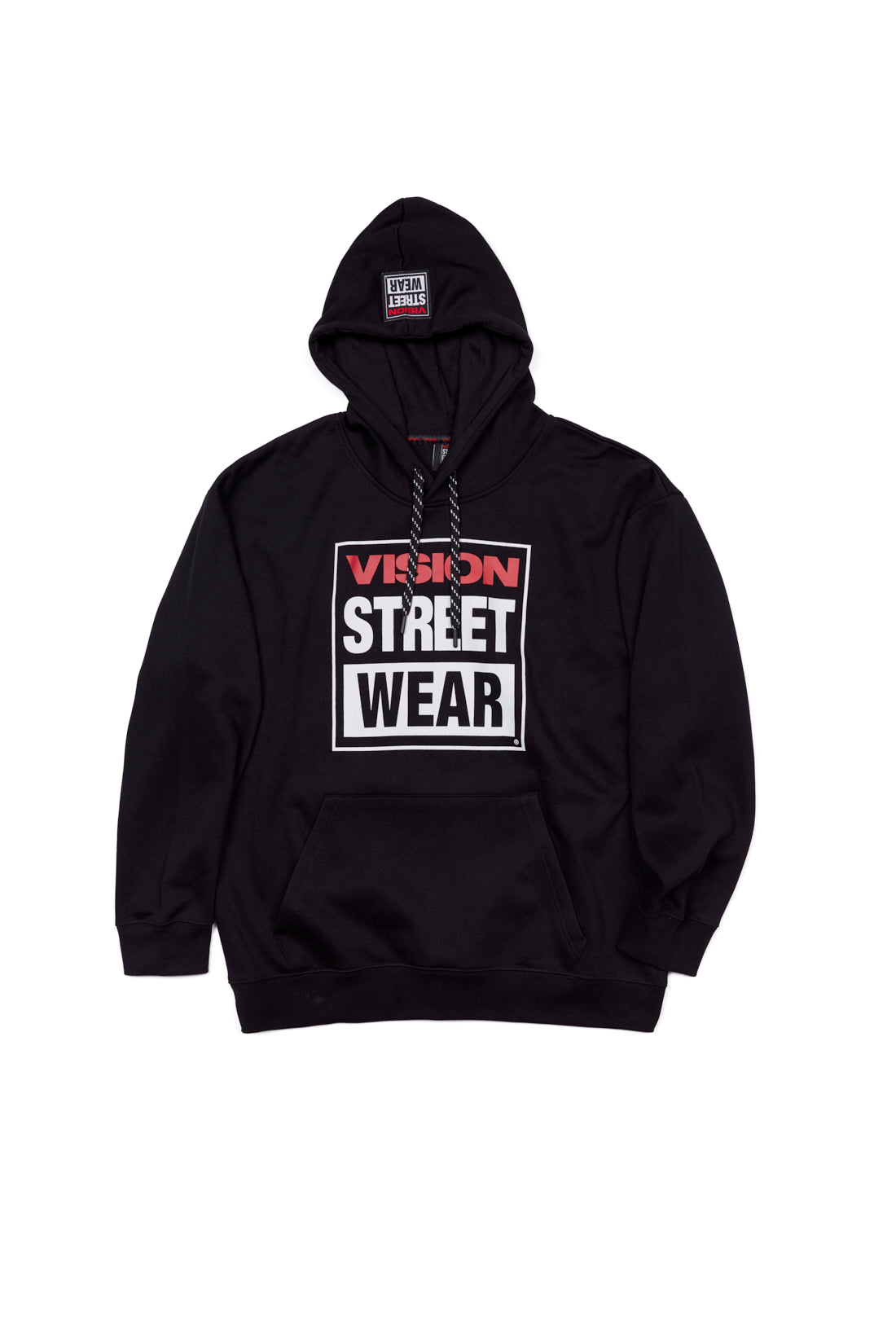 Vision Street Wear Iconic Logo Hoodie Black