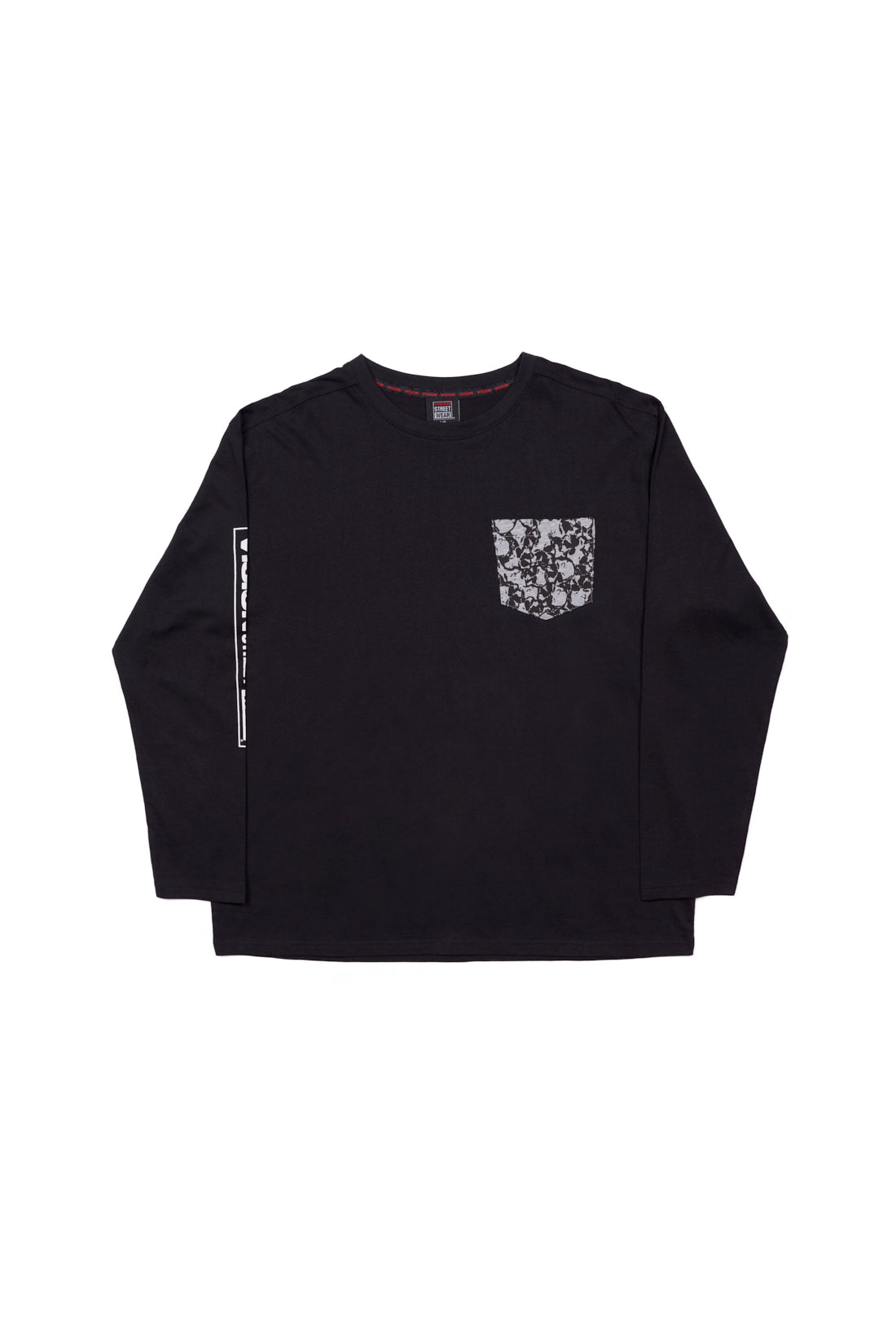 Vision Street Wear AOP Patch Pocket T-Shirt Black