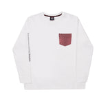 Vision Street Wear AOP Patch Pocket T-Shirt Ivory