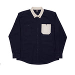 Vision Street Wear Relax Fit Shirt With Pocket Navy