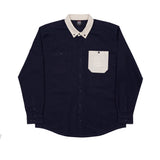 Vision Street Wear Relax Fit Shirt With Pocket Navy