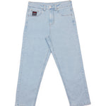 Vision Street Wear Boychik 5 Pocket Pant in Stretch Raw Denim Light Blue