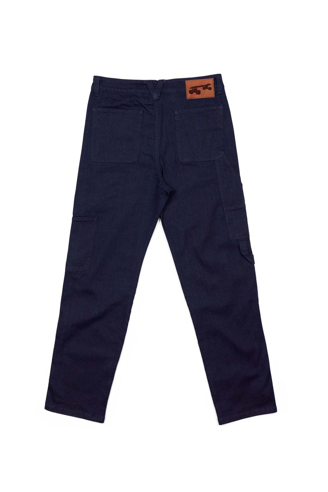 Vision Street Wear DORFMAN Carpenter Pant In Stretch Raw Denim Indigo