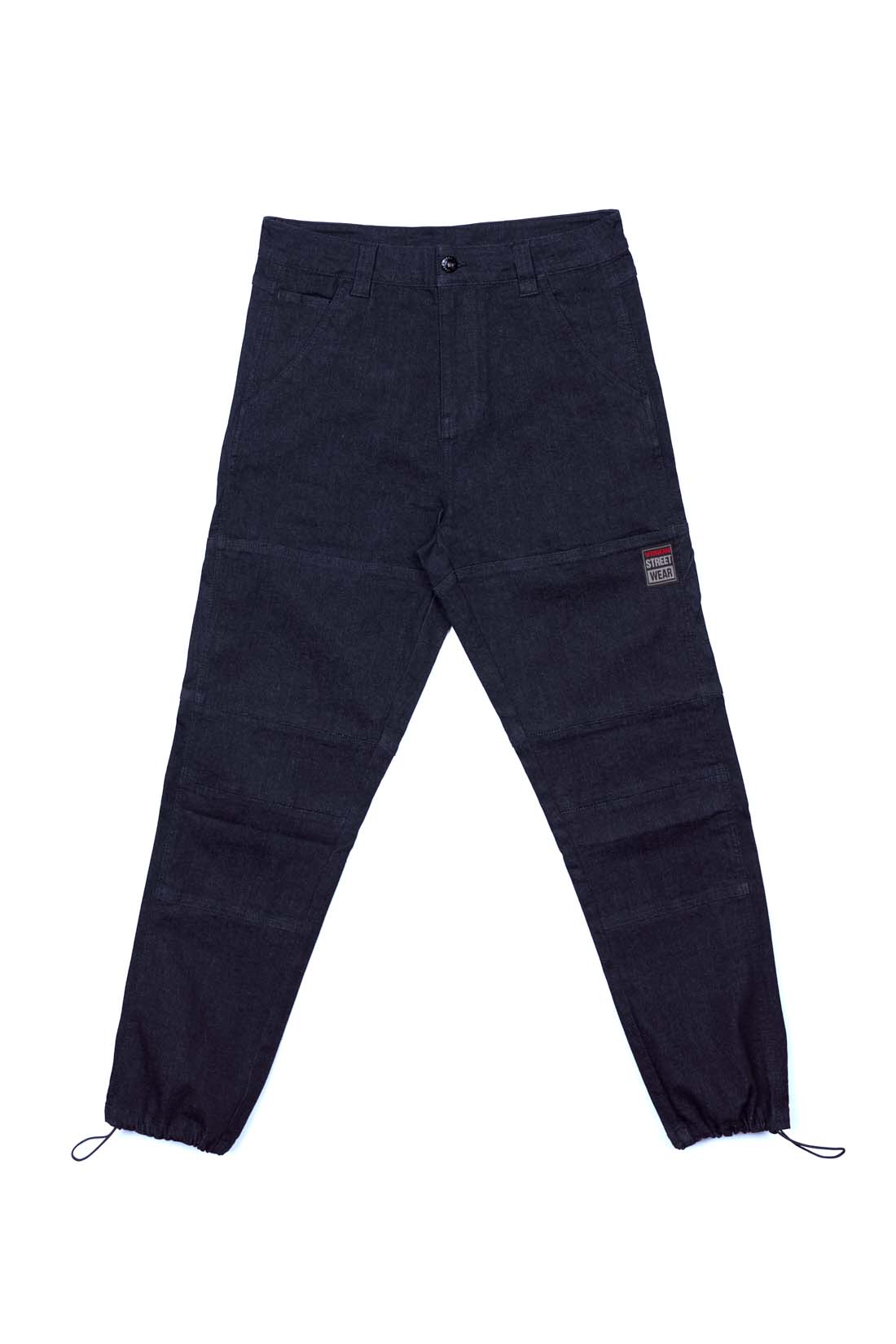 Vision Street Wear OLI Straight Leg Pant With Adjustable Bottom Hem Indigo