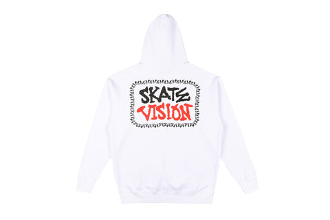 Tunnel Vision Hoodie - White